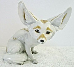 Augarten Wein, Austria Porcelain Fennec Fox Figurine Original 1926 Porze... - £700.88 GBP