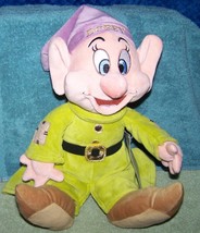 Disney Snow White &amp; the Seven Dwarfs DOPEY 14&quot;H Plush NWT - £18.78 GBP