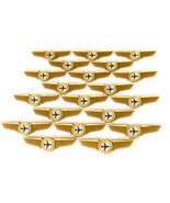 Airlines Pilot Wings 20 First Flight Badges Pins - $732.81 MXN