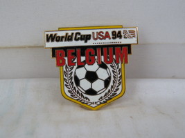 1994 World Cup of Soccer Pin - Belgium Shield Design by Peter David - Me... - $284.31 MXN
