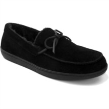 Vionic men&#39;s adler slipper - medium width in BLACK - size 7 - £51.61 GBP