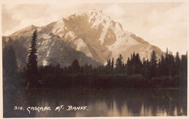Cascade Mt Banff Canada~Byron Harmon Real Photo Postcard - £4.57 GBP