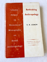1961 HC Rethinking Anthropology. London School of Economics Monographs o... - £27.70 GBP