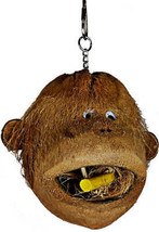 AE Cage Java Wood Company Coco Monkey Head For Birds - £26.03 GBP