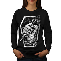 Wellcoda Work Or Die Painter Womens Sweatshirt, Challenge Casual Pullover Jumper - £22.65 GBP+