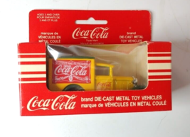 Coca Cola Bottling Co Matchbox Diecast delivery truck in box green top - £11.80 GBP