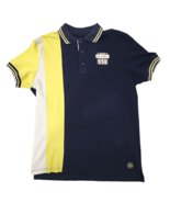 Big John Co Polo Shirt Mens Small Navy Colorblock Short Sleeve Colombia - $162.76 MXN
