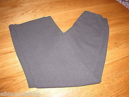 Womens women&#39;s Ann Taylor lined pants 2 dark charcoal EUC pre-owned - $13.89