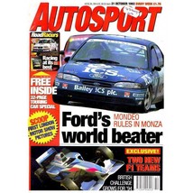 Autosport  Magazine 21 October 1993 mbox2528 Ford&#39;s World Beater - £3.83 GBP