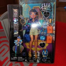 2023 Monster High Faboolous Pets Cleo De Nile Doll With Hissette &amp; Tut New! - £25.68 GBP