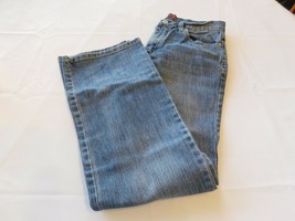 West Side New York &amp; Co Women&#39;s Ladies Pants Denim Blue Jeans Size 8 Pet... - £16.34 GBP