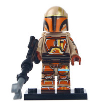 Star Wars Disney The Mandalorian Custom Printed Lego Compatible Minifigure Brick - £2.34 GBP