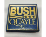 Vintage 1992 Bush - Quayle Political Republican 1.5&quot; Pin - $12.86