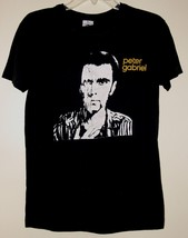 Peter Gabriel Concert Tour T Shirt Vintage 1980 Single Stitched Size LARGE - £314.53 GBP