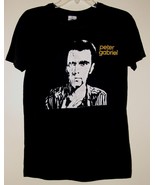 Peter Gabriel Concert Tour T Shirt Vintage 1980 Single Stitched Size LARGE - $548.59 CAD