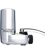 Brita Basic Faucet Water Filter System, Chrome, 1 Count - $68.89 CAD