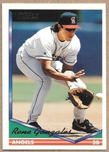 Topps 1994 Rene Gonzales California Angels #141     Gold Baseball - £1.33 GBP