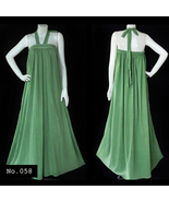 No.058- Clothing Plus Size 1X 2X 3X 4X 5X 6X 7X Halter Gypsy Boho Maxi D... - $42.00+