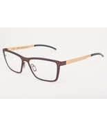 Orgreen DEBBIE 671 Matte Brown / Sandblasted Gold Titanium Eyeglasses 52mm - $266.73 CAD