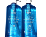 2 Pack Herbal Halo Body Wash Sandalwood Hydrating &amp; Soothing 33.8oz - $29.99
