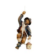 Mountain Climber with Lantern Wooden figurine - £270.63 GBP