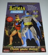 17 x11 DC Direct silver age Batman Robin action figures promo poster 1:D... - £31.38 GBP
