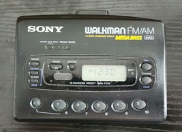 Vintage Sony WM-FX29 Walkman Radio Cassette Player For Parts or Repair Mega Bass - $25.00