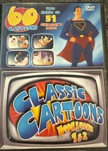 Classic Cartoons - Volume 1 &amp; 2 DVD &amp; CD 60 Cartoons - £3.62 GBP