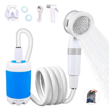 Portable Outdoor Shower Set Handheld Shower Head Adjustable Flow Camping... - £28.10 GBP+