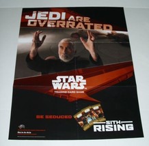 Star Wars Tcg Trading Card Game Poster:Count Dooku - £32.24 GBP