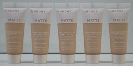 5x UNDONE Beauty Unfoundation Matte Tint | Light Coverage in Porcelain L... - $19.99
