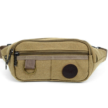Tactical Style Fanny Pack Belt Bag Sling Bag Tan - £19.46 GBP