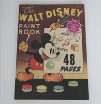 Vtg 70&#39;s Walt Disney Paint Book reproduction of 30&#39;s Original Mickey Ephemera - £19.65 GBP