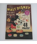 Vtg 70&#39;s Walt Disney Paint Book reproduction of 30&#39;s Original Mickey Eph... - $24.99