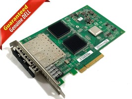 Dell Qlogic QLE2564 Quad Port PCI-E 8Gb Fiber Channel Host Bus Adapter 0V2G17 - £73.76 GBP