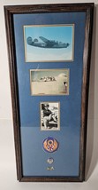 WW2 USAAF 8th Army Air Force Personal Wall Display Box - Framed Under Glass 24&quot;H - £52.97 GBP