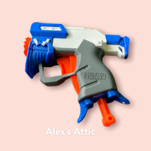 NERF Micro Shots Fortnite Micro TS Dart Blaster Blue - used working  - £9.54 GBP