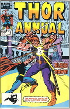 The Mighty Thor Comic Book Annual #12 Marvel Comics 1984 NEAR MINT NEW U... - $5.94
