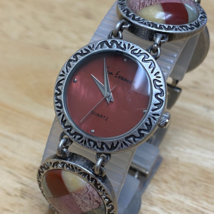 Gem Essence Lady Natural Rock Stone Mosaic Band Analog Quartz Watch~New Battery - £22.77 GBP