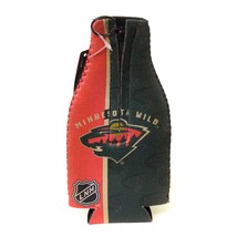 2010 NHL Bud Light Neoprene Bottle Cooler Koozie Minnesota Wild New w/ Tag - $4.44