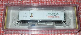 Bachmann N Scale: Tropicana OJ 742 Box Car, #17954, Model Railroad Trains - NIB - £19.87 GBP