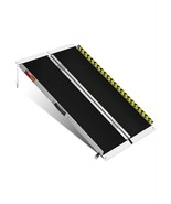 VNN Portable Wheelchair Ramp 4FT, Non-Slip Aluminum Folding Handicap Ram... - €120,38 EUR
