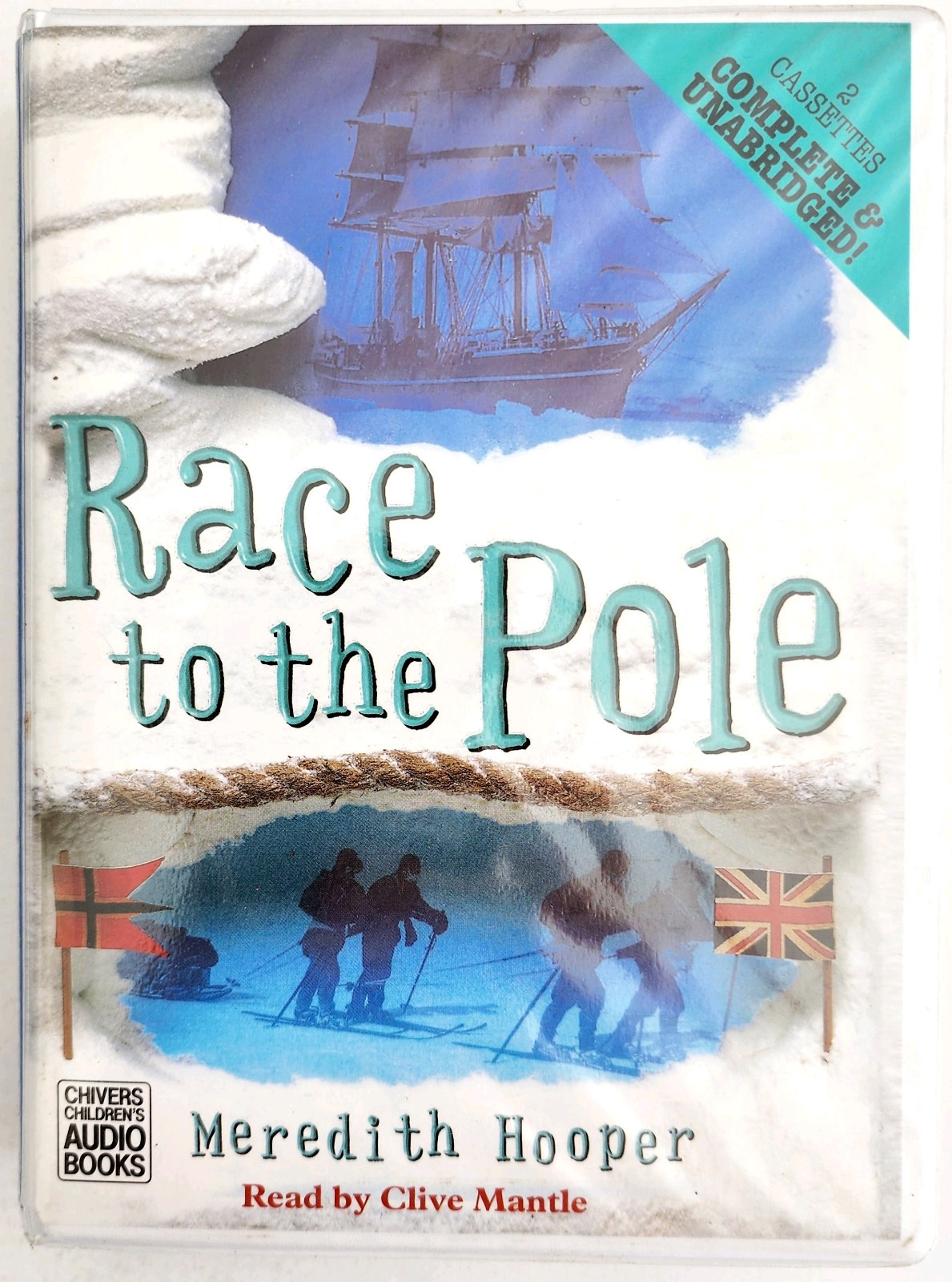 2004 Race To The Pole Audiobook 2 Cassettes Meredith Hooper Unabridged Mantle F4 Item image 2