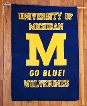 VINTAGE UNIVERSITY OF MICHIGAN BANNER - $30.00