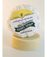 LemonGrass Moisturizing Shave Soap ~ Handmade Antibacterial Antimicrobia... - $225.98 MXN