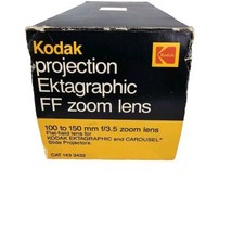 Kodak Flat Field Zoom Projection Lens FF Zoom Lens 100-150 mm f/3.5 CAT ... - £9.34 GBP