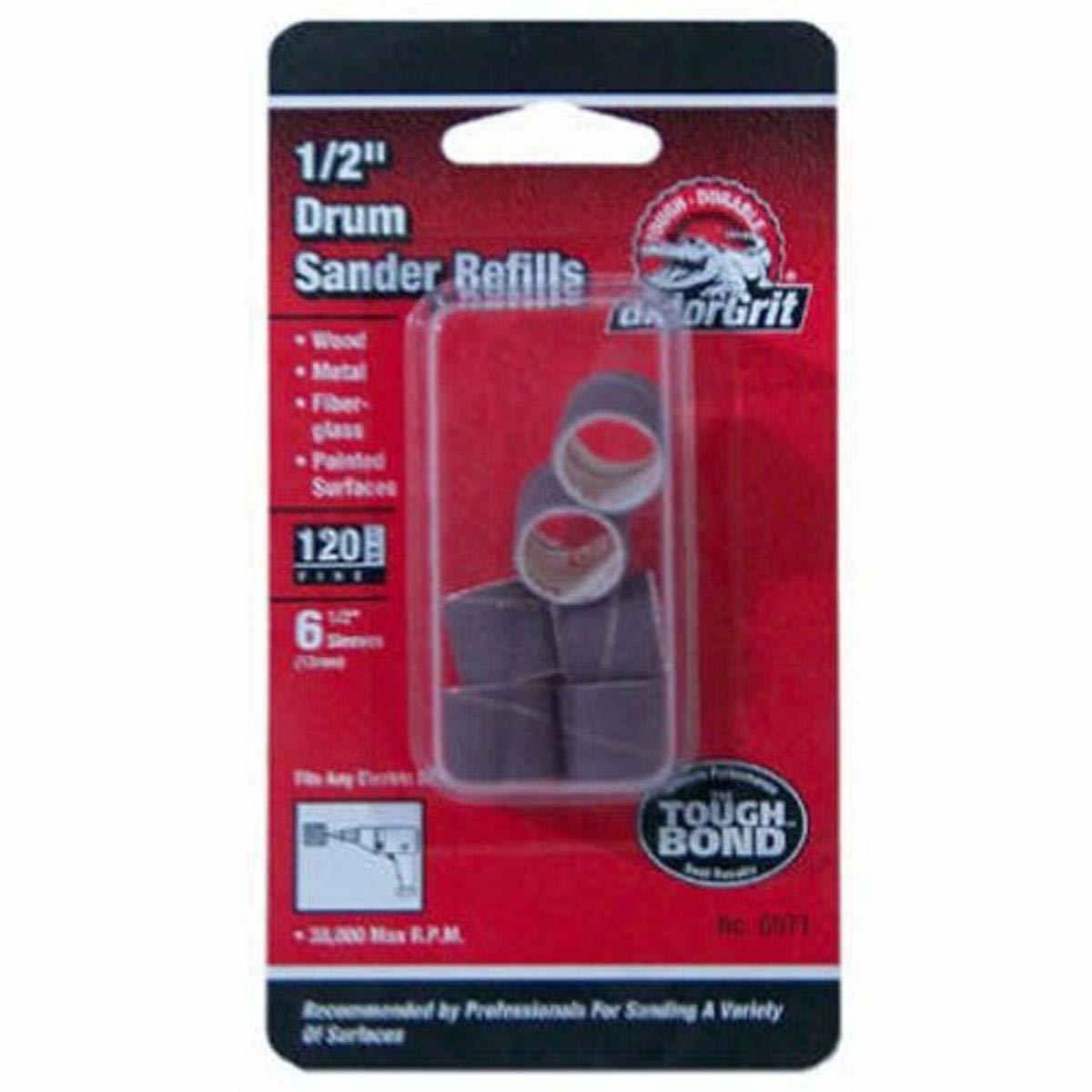ALI INDUSTRIES 6071 Abrasive Sleeve Refill Abrsv 0grit, Grit12, 0.5&quot; x 0... - $16.73