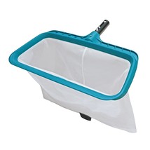 Professional Pool Skimmer Net, Heavy Duty Swimming Leaf Rake Cleaning Tool With  - £30.36 GBP