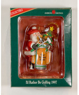 AMERICAN GREETING NEW I&#39;D RATHER BE GOLFING FORE SOMEONE SPECIAL ORNAMEN... - €10,30 EUR