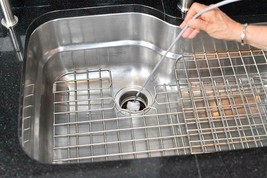 Sink Drain Brush Cleaner Tool 5ft Fix Kitchen Unclog Bathrooms Tub Drain... - $7.97
